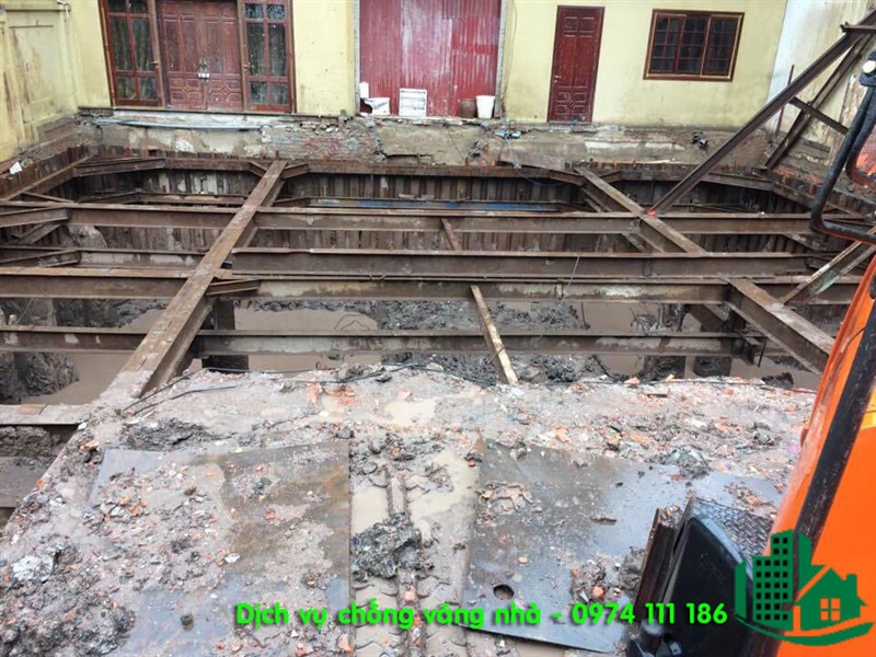 Dịch vụ gia cố nhà , gông nhà tại Hà Nội mới nhất