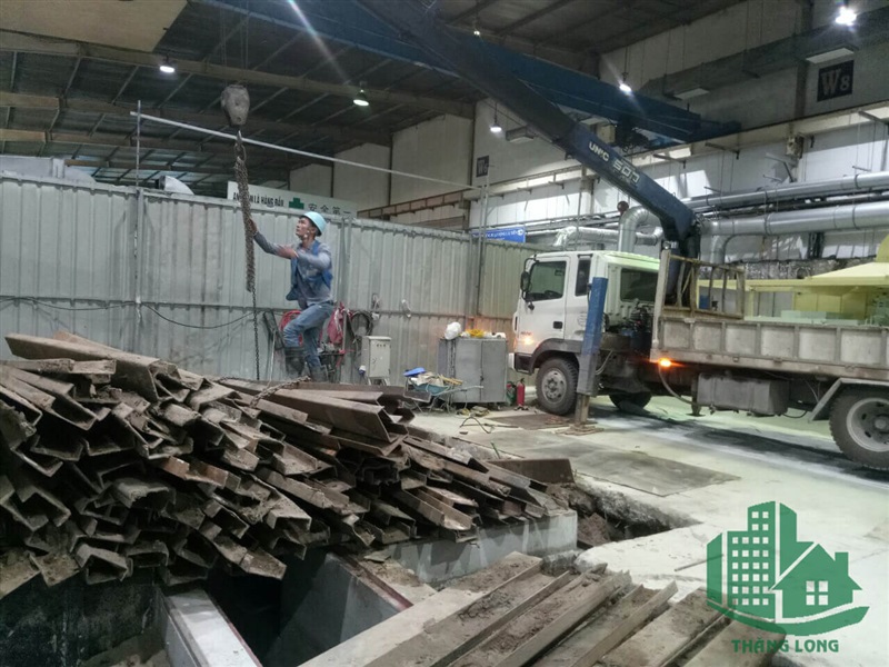 Bảng giá dịch vụ gia cố nhà , gông nhà tại Hà Nội