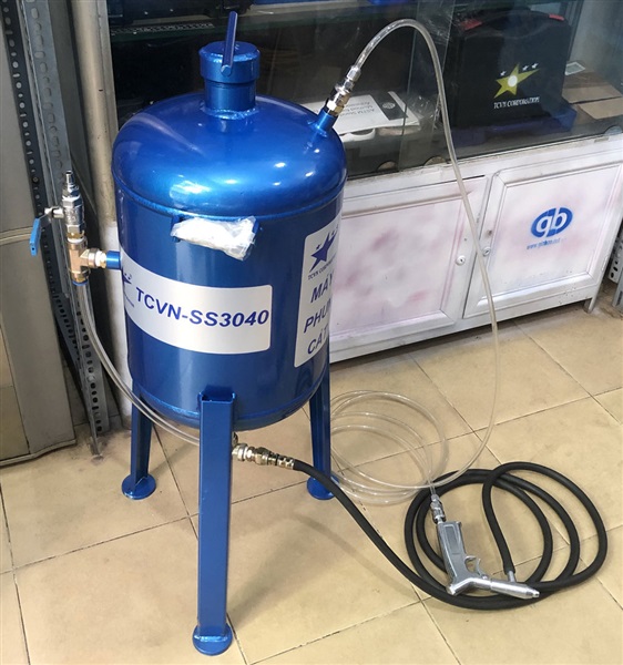 Công dụng của máy phun cát - Giải pháp xử lý bề mặt hiệu quả trong công nghiệp