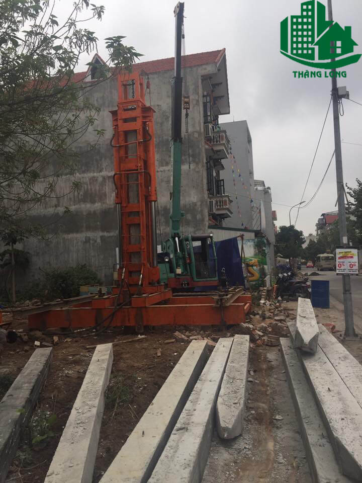 Dịch vụ ép cọc tại công ty xây dựng Thăng Long