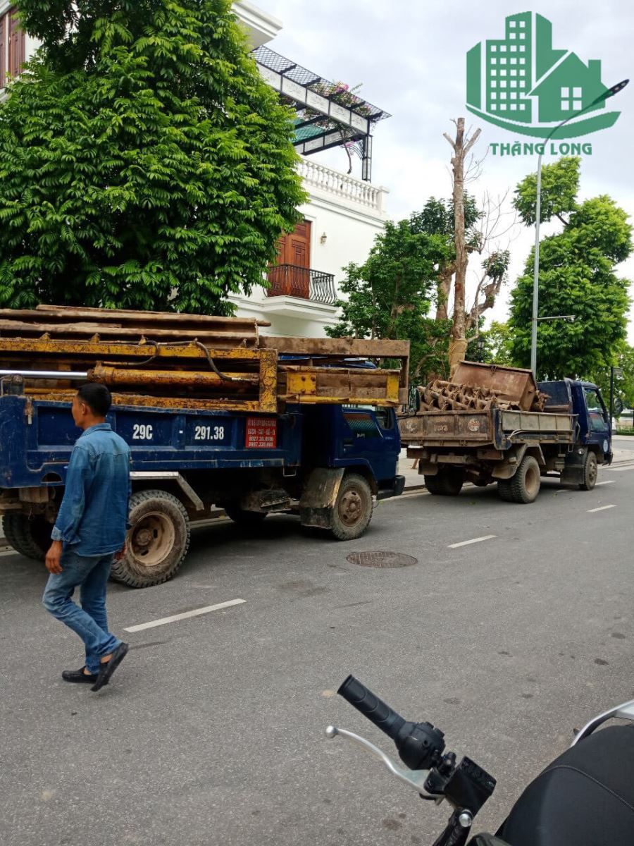 Phương pháp ép cọc tre sẽ giúp nền móng cao hơn và giúo đất có độ bám 