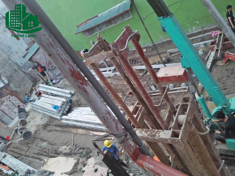 Những việc làm cơ bản khi ép cọc nhà ở 