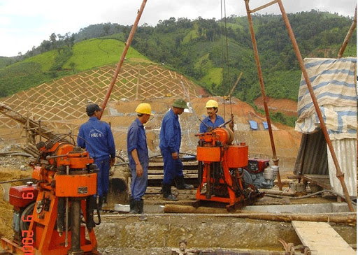 Mục đích của khoan khảo sát địa chất công trình để có một nền móng kiên cố 